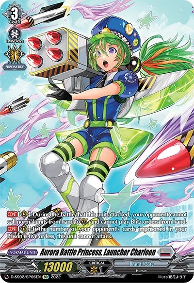 Image for Aurora Battle Princess, Launcher Charleen (SP) (D-SS02: Festival Collection 2022) (D-SS02/SP06EN) - Cardfight Vanguard