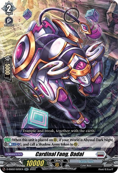 Image for Cardinal Fang, Dadai (D-SS02: Festival Collection 2022) (D-SS02/020EN) - Cardfight Vanguard