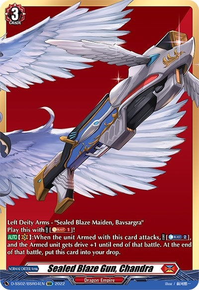 Image for Sealed Blaze Gun, Chandra (BSR) (D-SS02: Festival Collection 2022) (D-SS02/BSR04EN) - Cardfight Vanguard