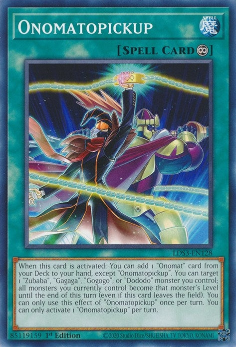 Image for Onomatopickup (Legendary Duelists: Season 3) (LDS3-EN128) - YuGiOh