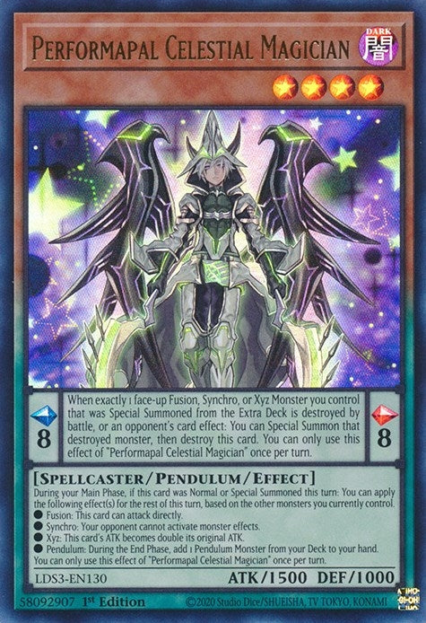 Image for Performapal Celestial Magician (Legendary Duelists: Season 3) (LDS3-EN130) - YuGiOh