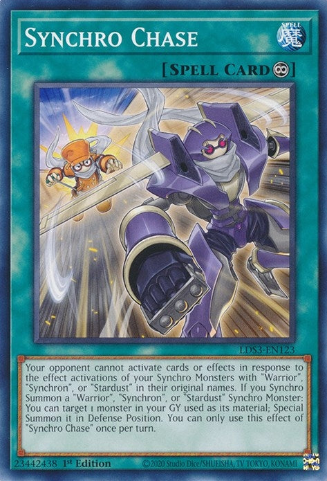 Image for Synchro Chase (Legendary Duelists: Season 3) (LDS3-EN123) - YuGiOh
