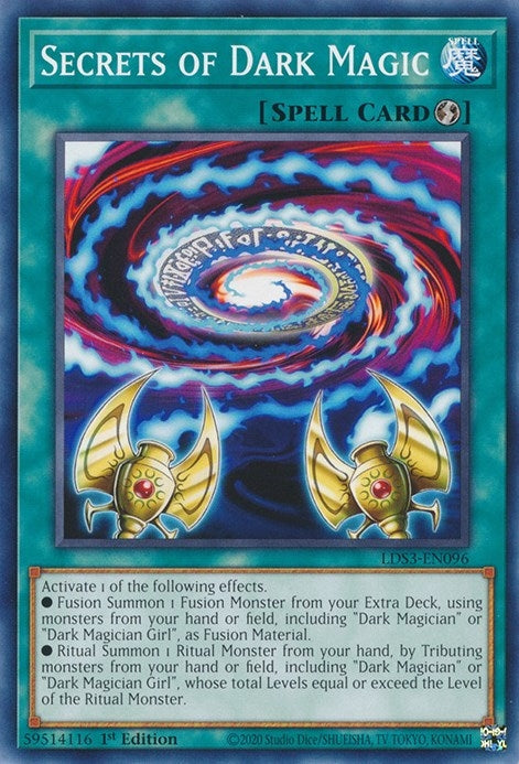 Image for Secrets of Dark Magic (Legendary Duelists: Season 3) (LDS3-EN096) - YuGiOh