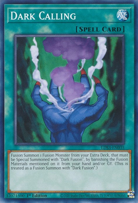 Image for Dark Calling (Legendary Duelists: Season 3) (LDS3-EN035) - YuGiOh