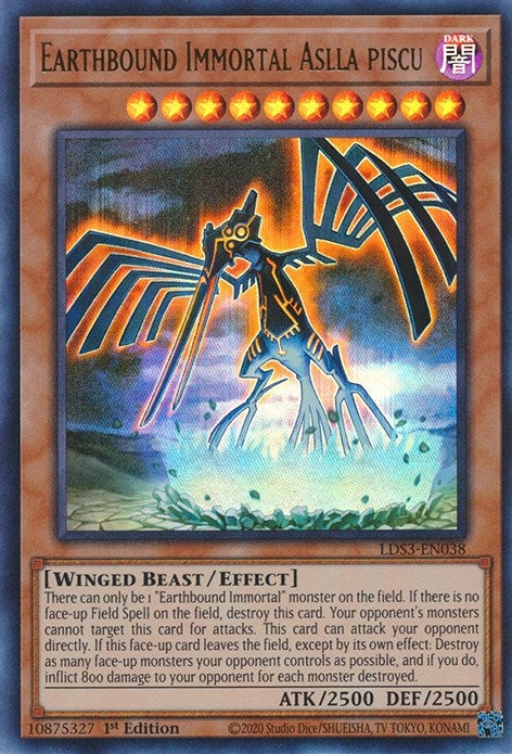 Image for Earthbound Immortal Aslla Piscu (Legendary Duelists: Season 3) (LDS3-EN038) - YuGiOh