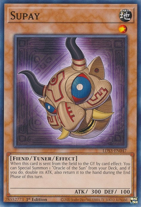 Image for Supay (Legendary Duelists: Season 3) (LDS3-EN047) - YuGiOh