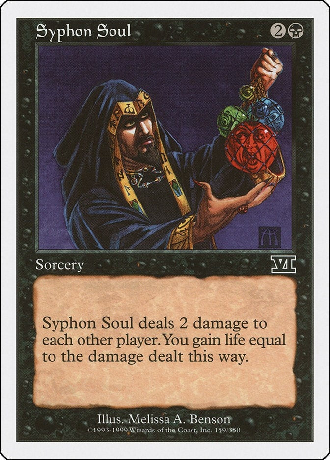 Image for Syphon Soul (Classic Sixth Edition) (159) - Magic: The Gathering