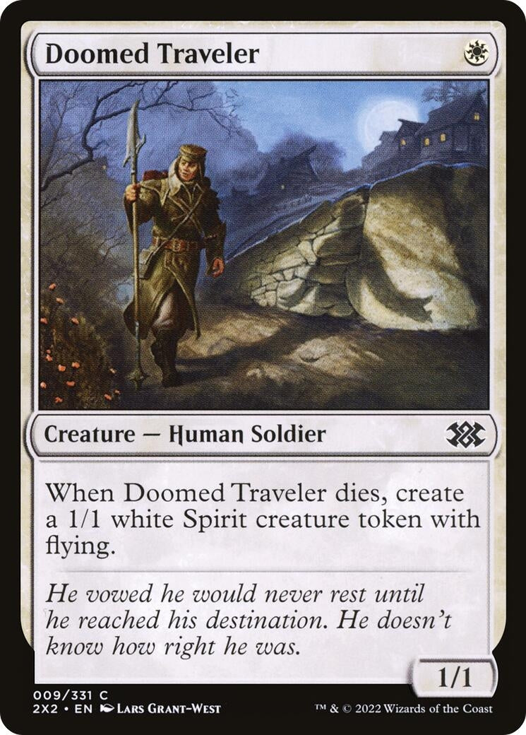 Image for Doomed Traveler (Double Masters 2022) (9) - Magic: The Gathering
