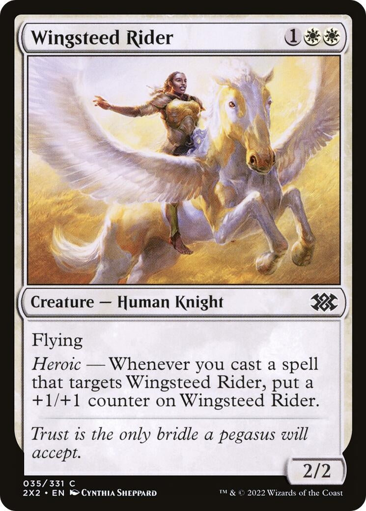 Image for Wingsteed Rider (Double Masters 2022) (35) - Magic: The Gathering