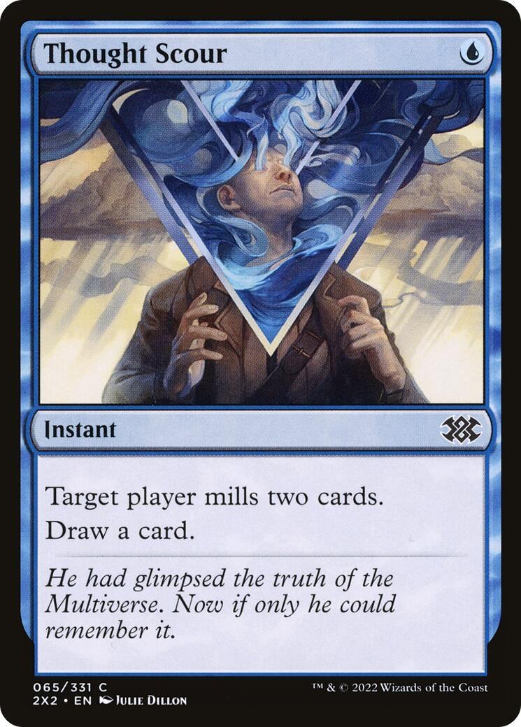 Image for Thought Scour (Double Masters 2022) (65) - Magic: The Gathering