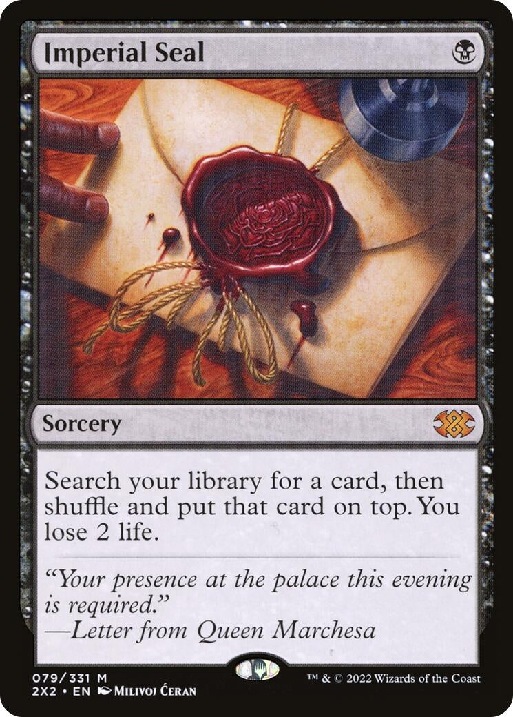 Image for Imperial Seal (Double Masters 2022) (79) - Magic: The Gathering