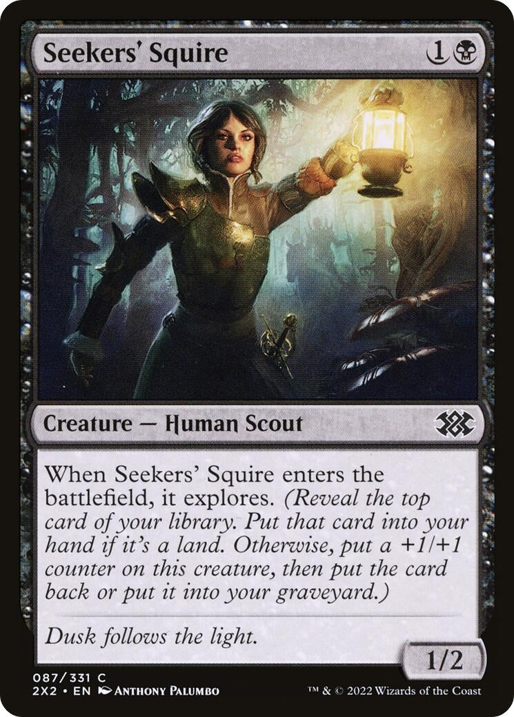 Image for Seekers' Squire (Double Masters 2022) (87) - Magic: The Gathering