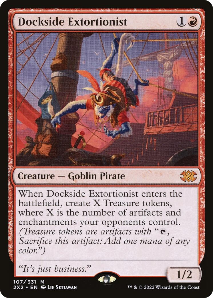 Image for Dockside Extortionist (Double Masters 2022) (107) - Magic: The Gathering