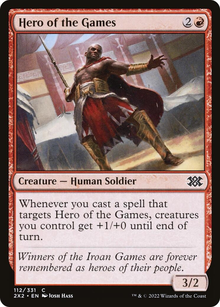 Image for Hero of the Games (Double Masters 2022) (112) - Magic: The Gathering