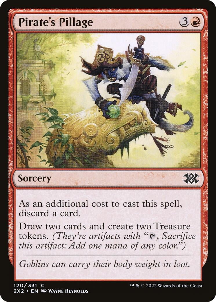 Image for Pirate's Pillage (Double Masters 2022) (120) - Magic: The Gathering