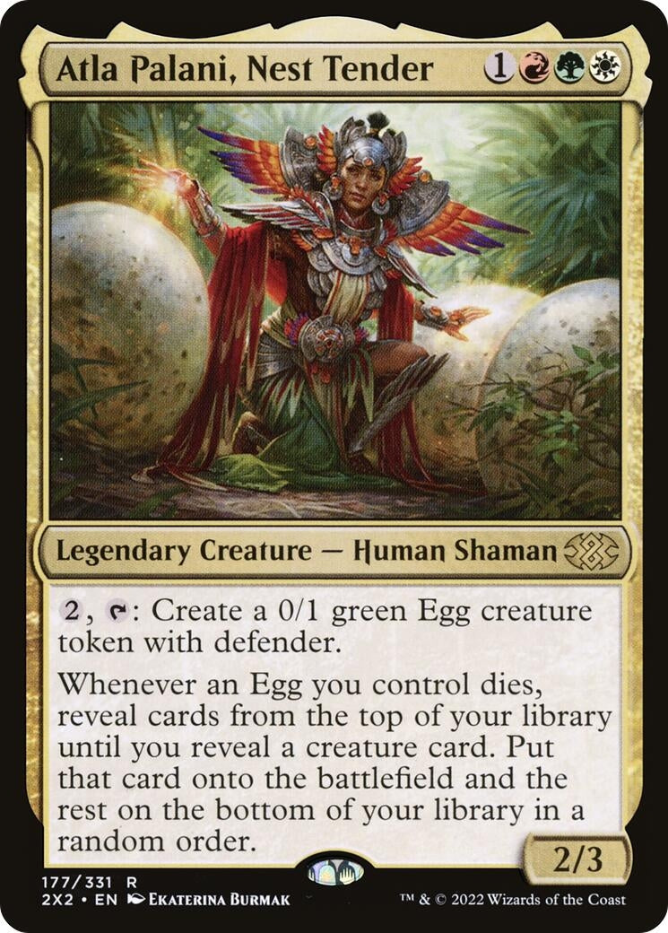 Image for Atla Palani, Nest Tender (Double Masters 2022) (177) - Magic: The Gathering