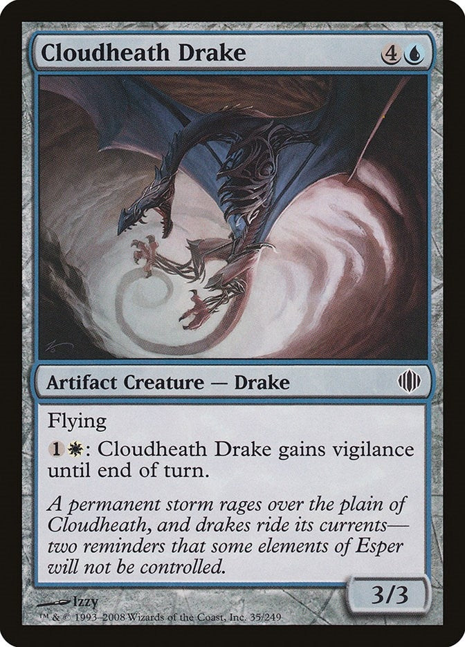 Image for Cloudheath Drake (Shards of Alara) (35) - Magic: The Gathering