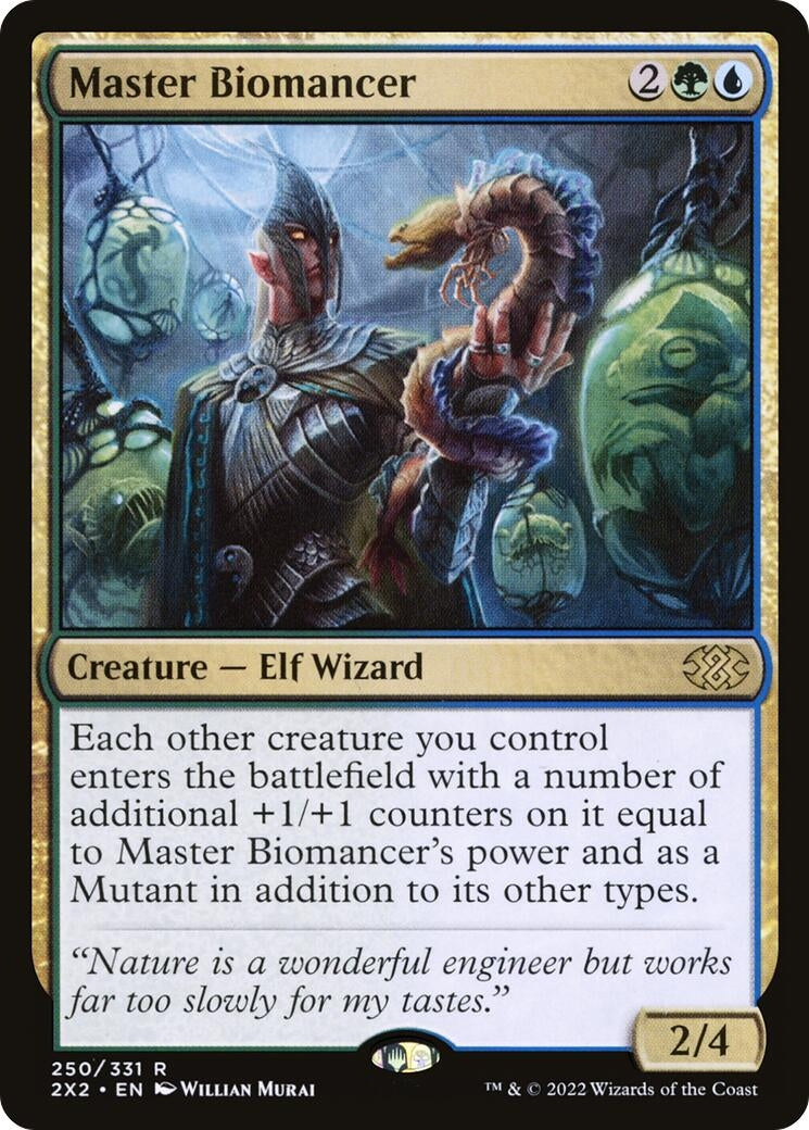 Image for Master Biomancer (Double Masters 2022) (250) - Magic: The Gathering