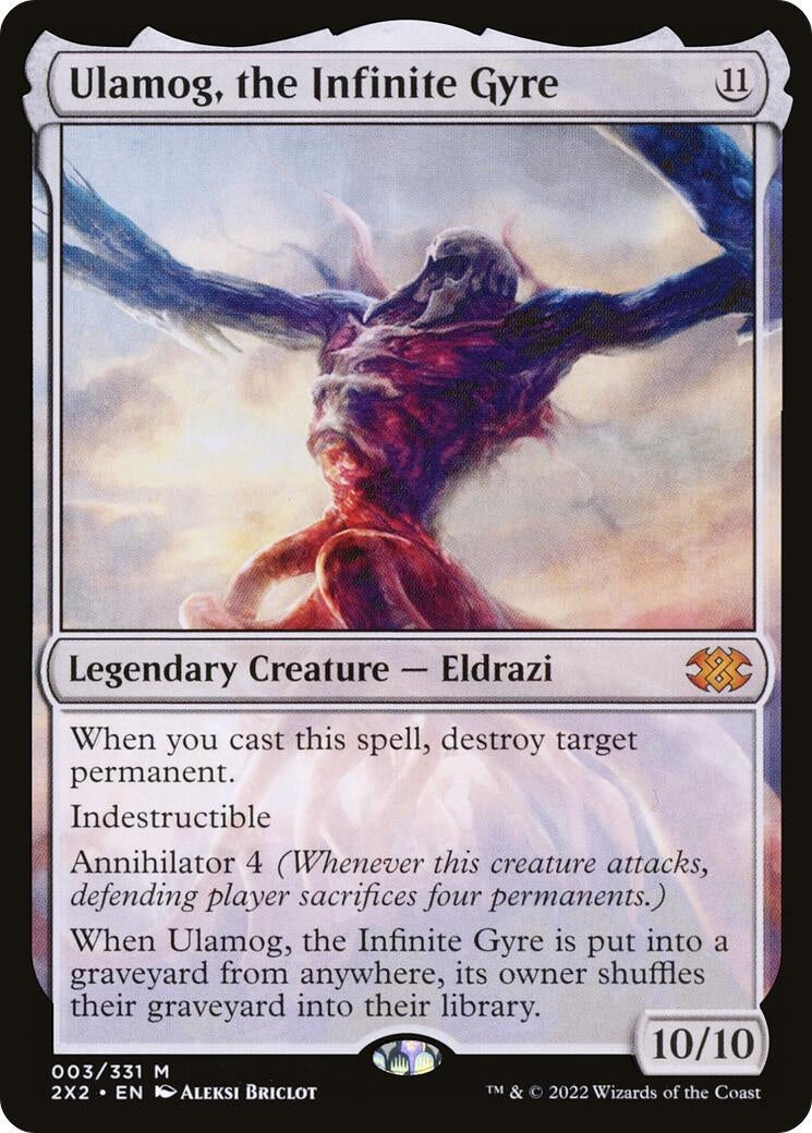 Image for Ulamog, the Infinite Gyre (Double Masters 2022) (3) - Magic: The Gathering