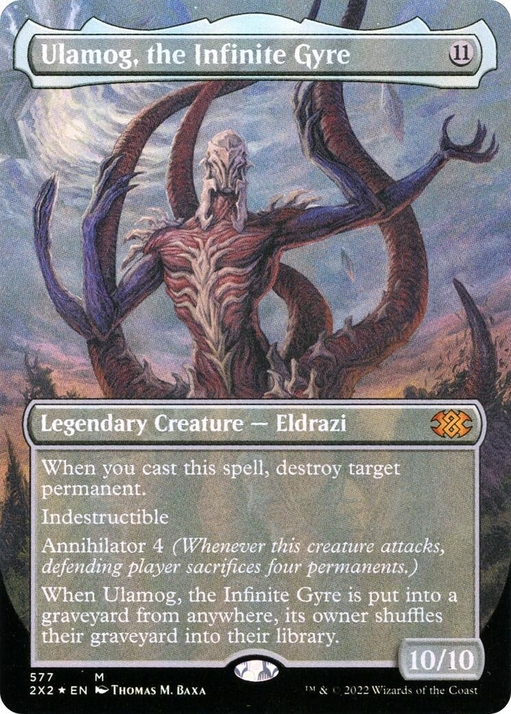 Image for Ulamog, the Infinite Gyre (Textured Foil) (Double Masters 2022) (577) - Magic: The Gathering