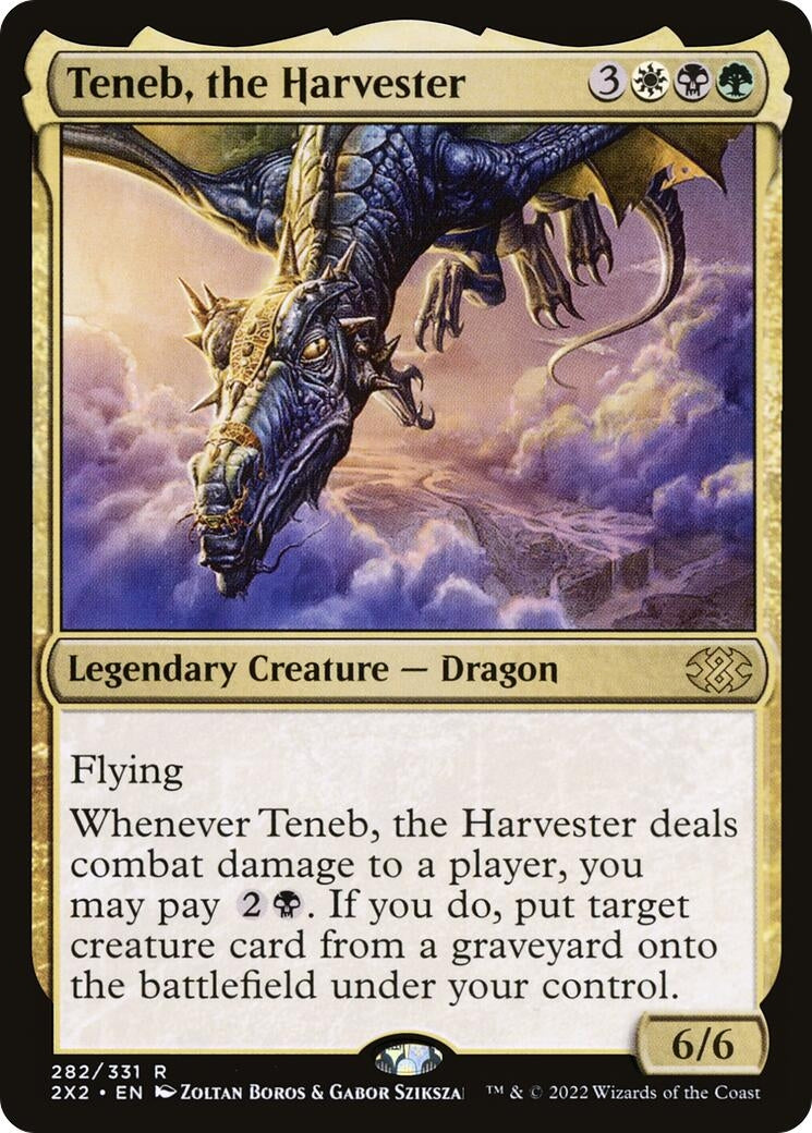 Image for Teneb, the Harvester (Double Masters 2022) (282) - Magic: The Gathering