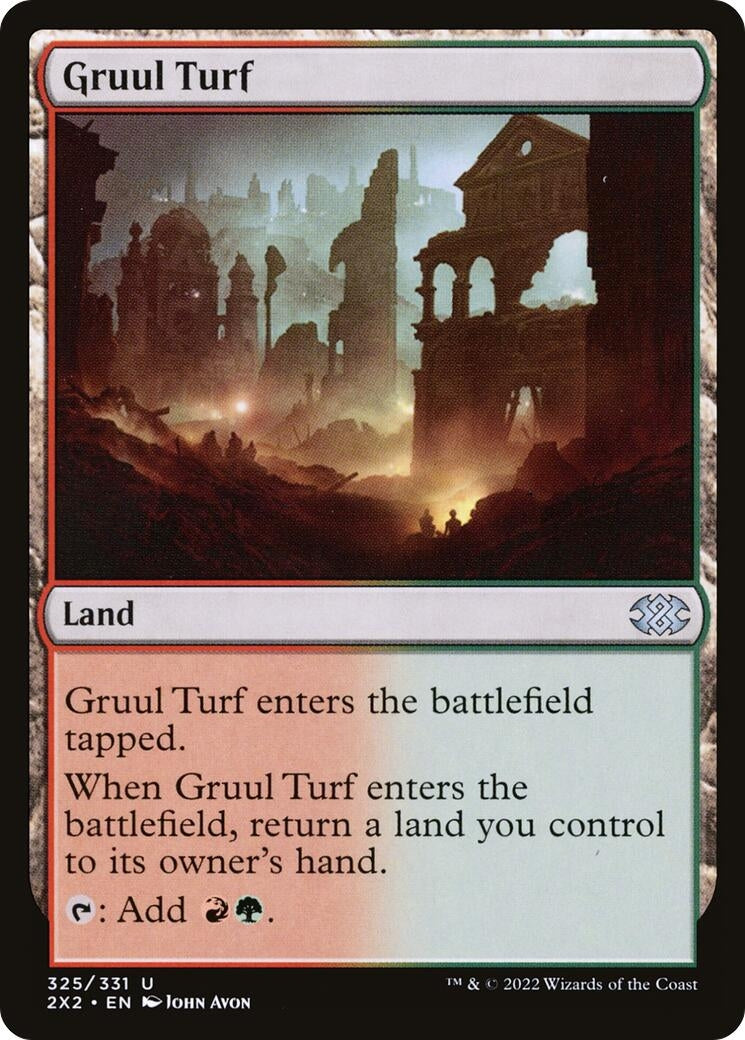 Image for Gruul Turf (Double Masters 2022) (325) - Magic: The Gathering