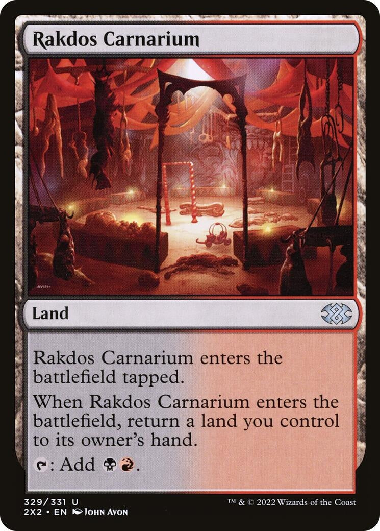 Image for Rakdos Carnarium (Double Masters 2022) (329) - Magic: The Gathering