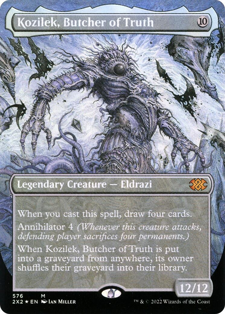 Image for Kozilek, Butcher of Truth (Textured Foil) (Double Masters 2022) (576) - Magic: The Gathering