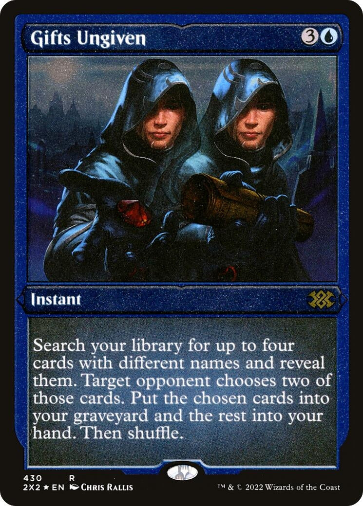 Image for Gifts Ungiven (Foil Etched) (Double Masters 2022) (430) - Magic: The Gathering