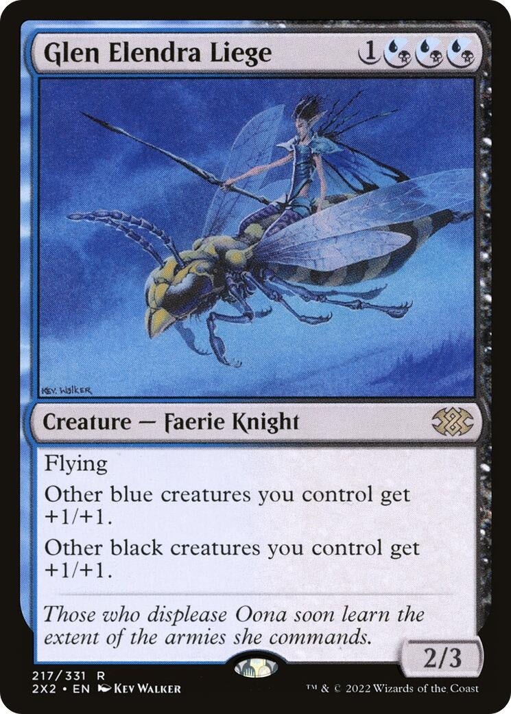 Image for Glen Elendra Liege (Double Masters 2022) (217) - Magic: The Gathering