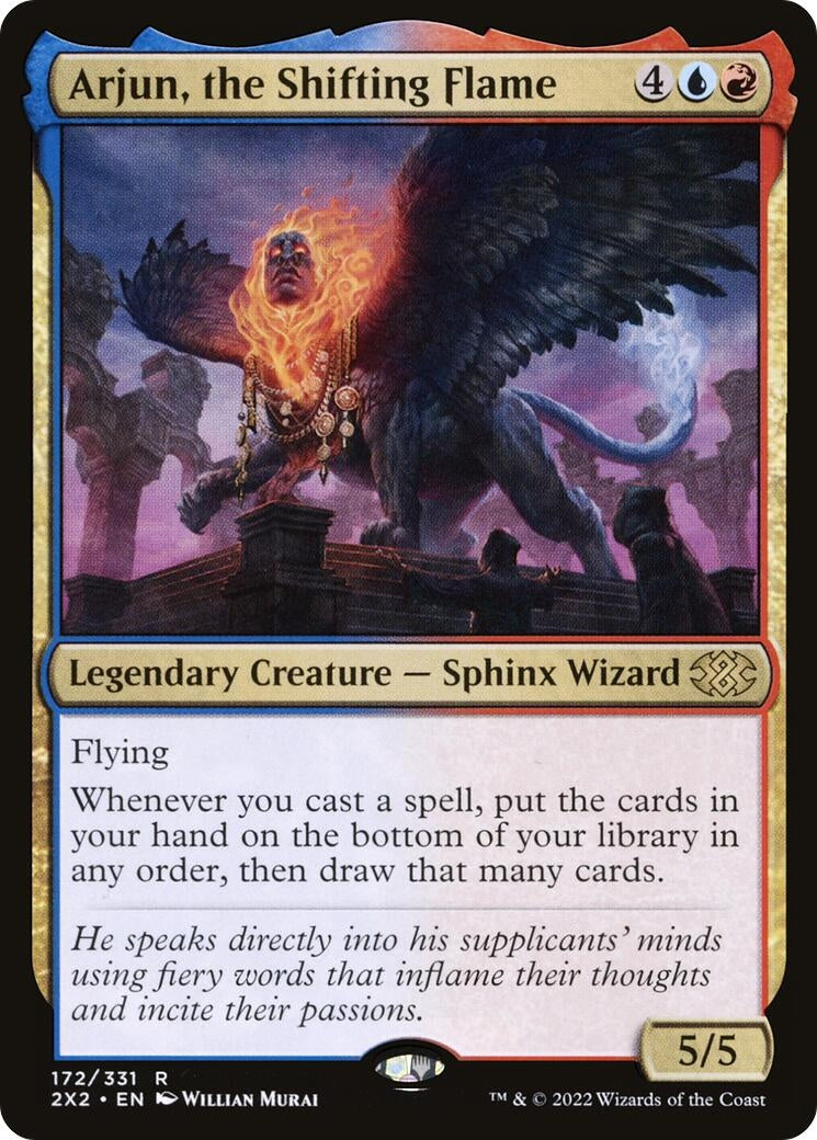 Image for Arjun, the Shifting Flame (Double Masters 2022) (172) - Magic: The Gathering