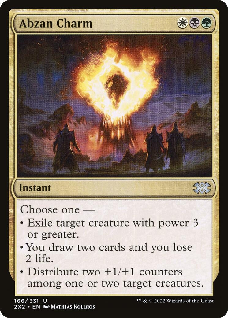 Image for Abzan Charm (Double Masters 2022) (166) - Magic: The Gathering