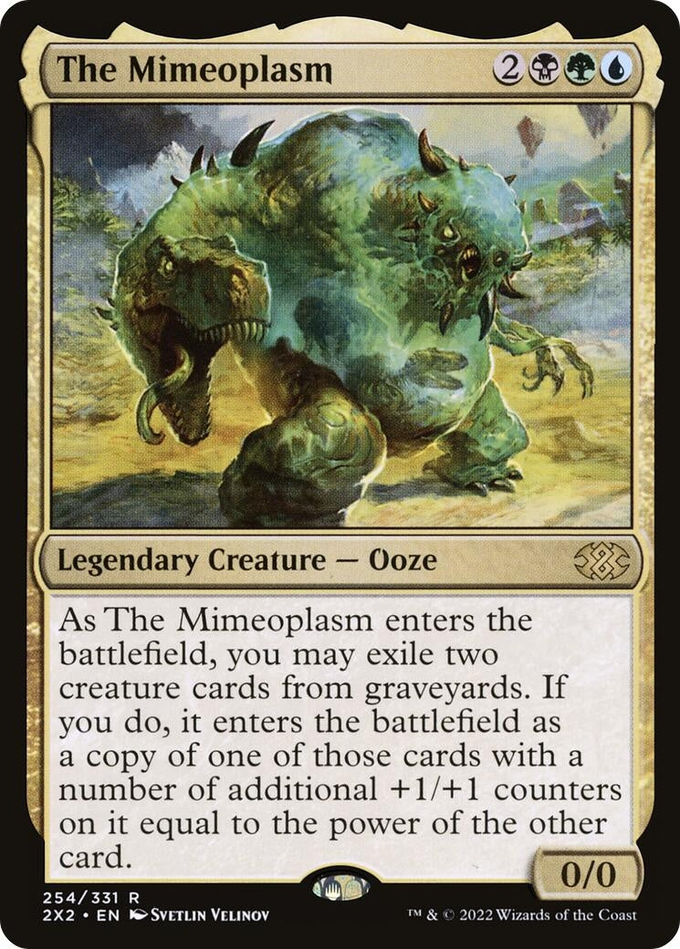 Image for The Mimeoplasm (Double Masters 2022) (254) - Magic: The Gathering
