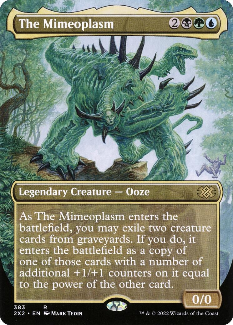 Image for The Mimeoplasm (Borderless) (Double Masters 2022) (383) - Magic: The Gathering