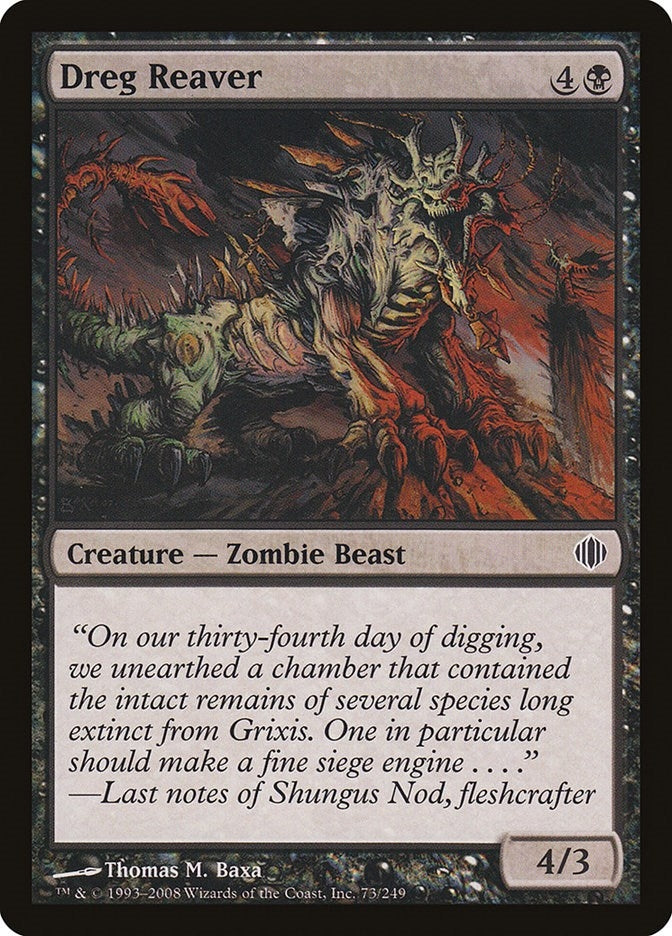 Image for Dreg Reaver (Shards of Alara) (73) - Magic: The Gathering