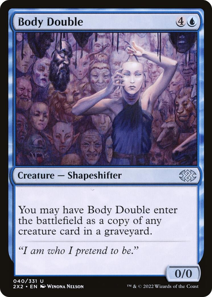 Image for Body Double (Double Masters 2022) (40) - Magic: The Gathering