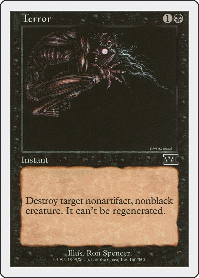 Image for Terror (Classic Sixth Edition) (160) - Magic: The Gathering