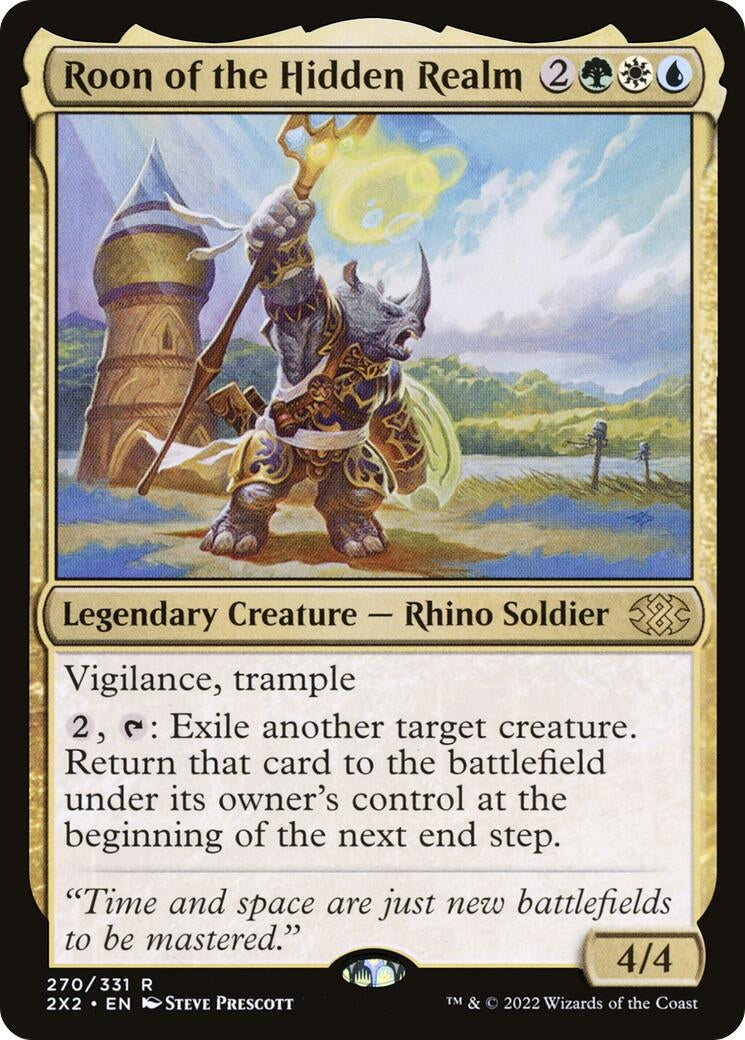 Image for Roon of the Hidden Realm (Double Masters 2022) (270) - Magic: The Gathering