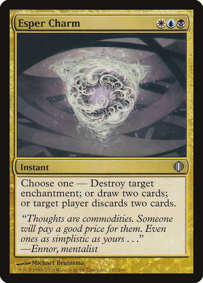 Image for Esper Charm (Shards of Alara) (167) - Magic: The Gathering
