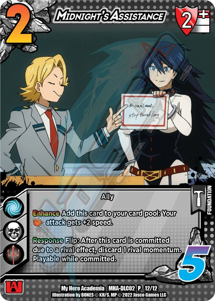 Image for Midnight's Assistance (UniVersus: My Hero Academia: Crimson Rampage DLC) (12/12) - UniVersus