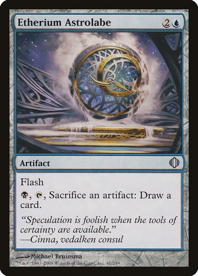 Image for Etherium Astrolabe (Shards of Alara) (41) - Magic: The Gathering