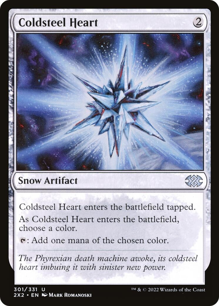 Image for Coldsteel Heart (Double Masters 2022) (301) - Magic: The Gathering