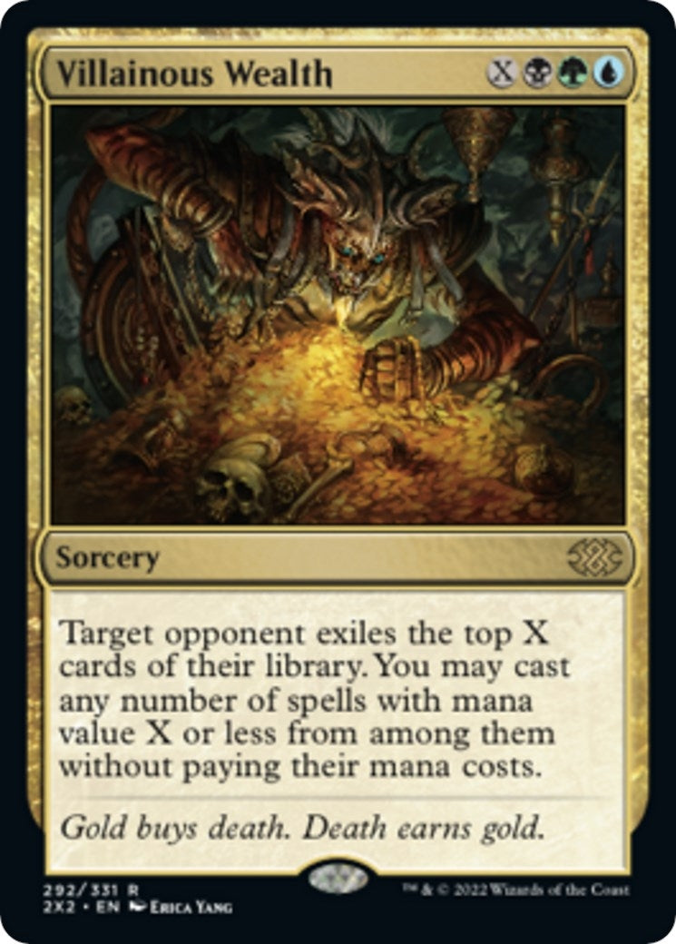 Image for Villainous Wealth (Double Masters 2022) (292) - Magic: The Gathering
