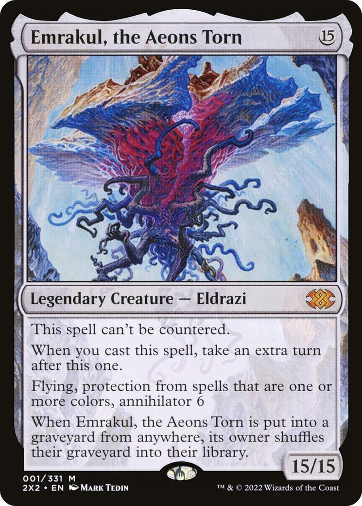 Image for Emrakul, the Aeons Torn (Double Masters 2022) (1) - Magic: The Gathering