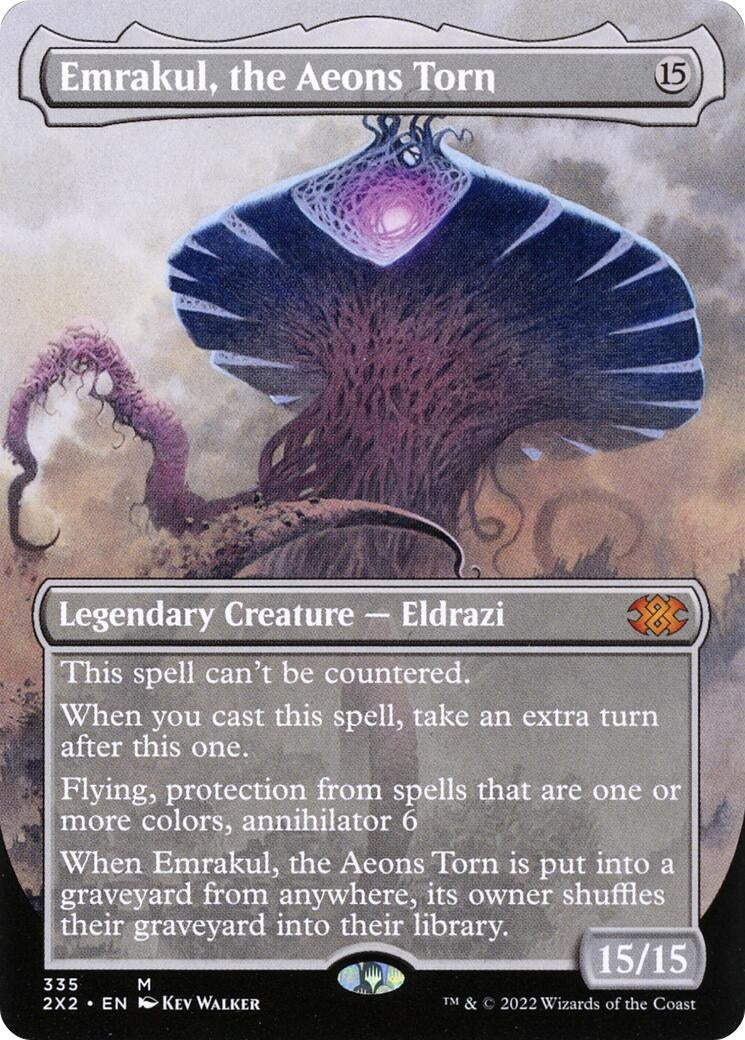 Image for Emrakul, the Aeons Torn (Borderless) (Double Masters 2022) (335) - Magic: The Gathering