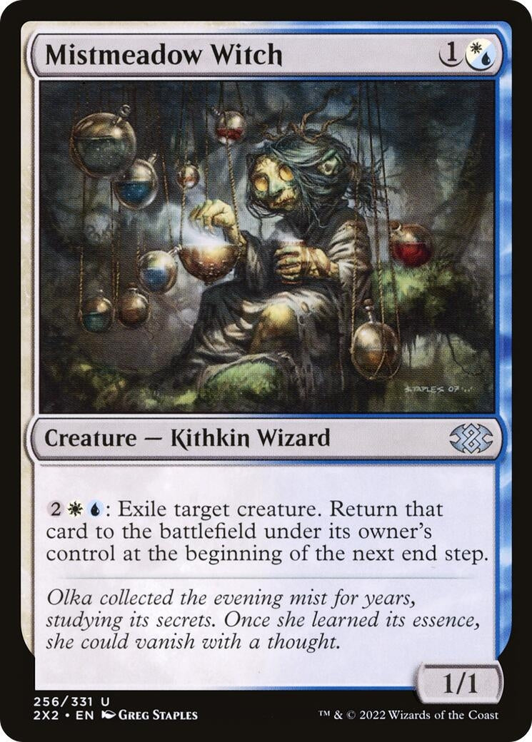Image for Mistmeadow Witch (Double Masters 2022) (256) - Magic: The Gathering