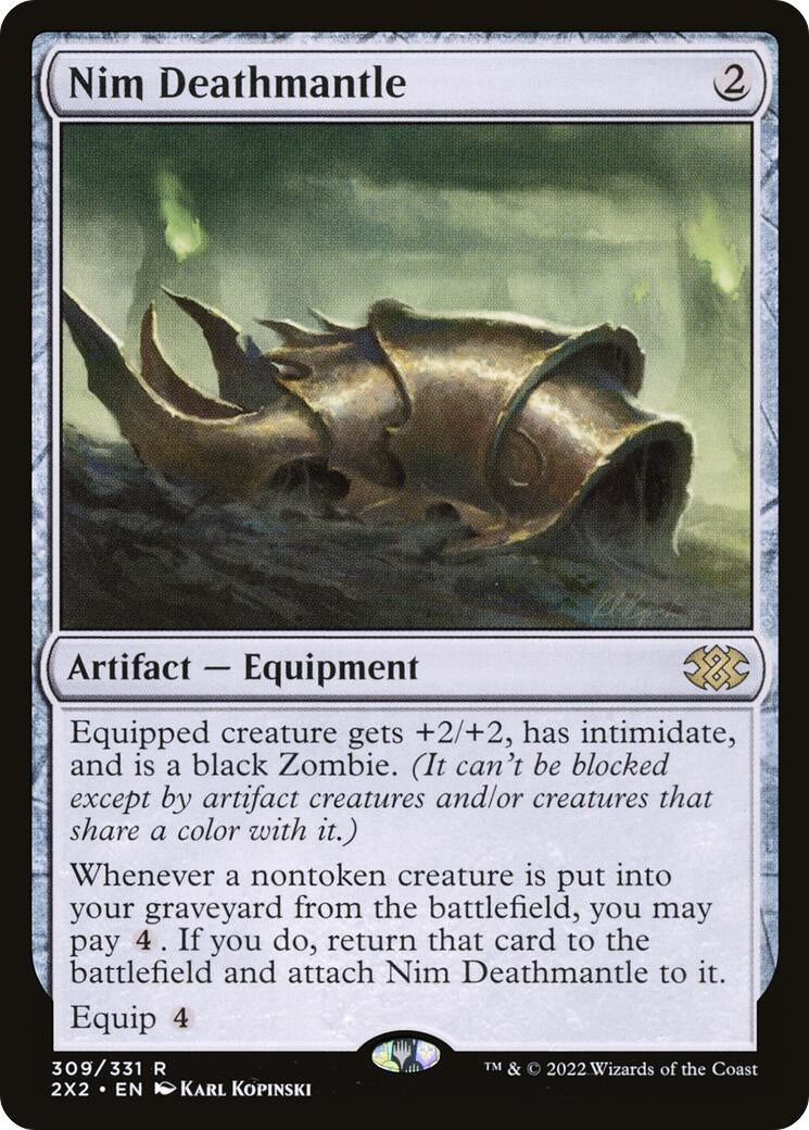 Image for Nim Deathmantle (Double Masters 2022) (309) - Magic: The Gathering