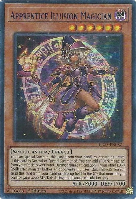 Image for Apprentice Illusion Magician (Blue) (Legendary Duelists: Season 3) (LDS3-EN087) - YuGiOh