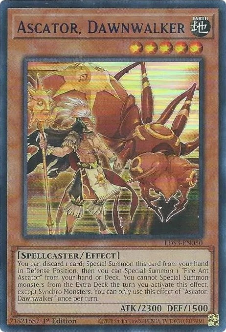 Image for Ascator, Dawnwalker (Blue) (Legendary Duelists: Season 3) (LDS3-EN050) - YuGiOh