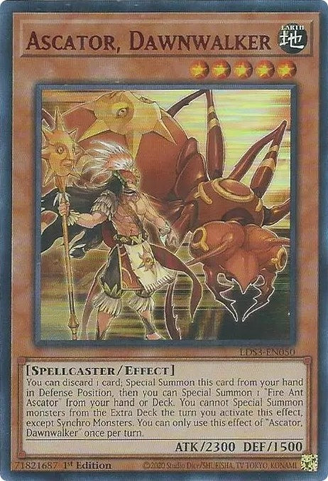 Image for Ascator, Dawnwalker (Red) (Legendary Duelists: Season 3) (LDS3-EN050) - YuGiOh